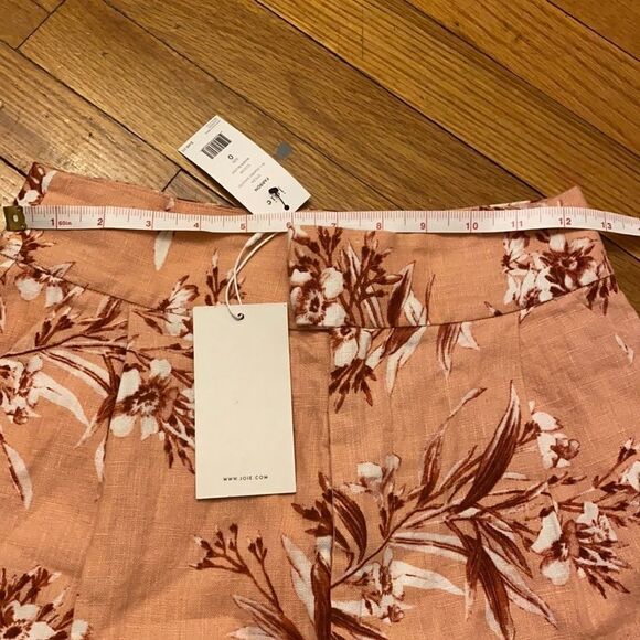 NWT JOIE Farrow Linen Floral Shorts - Picture 14 of 15